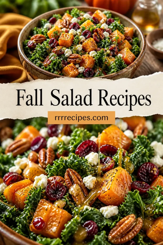 Fall Salad Recipes With Maple Vinaigrette