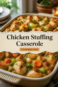 Easy Chicken Stuffing Casserole for a Cozy Family Dinner