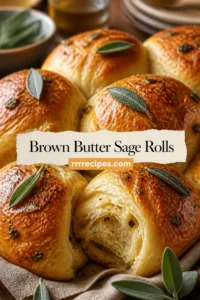 Brown Butter Sage Dinner Rolls