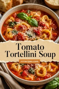 Tomato Tortellini Soup Recipe - Six Sisters Stuff