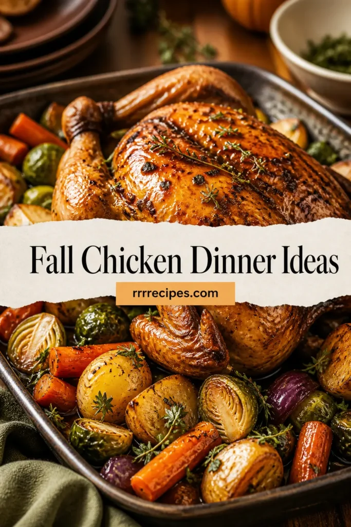 50 Easy Fall Chicken Dinner Recipes (cozy fall food ideas!)
