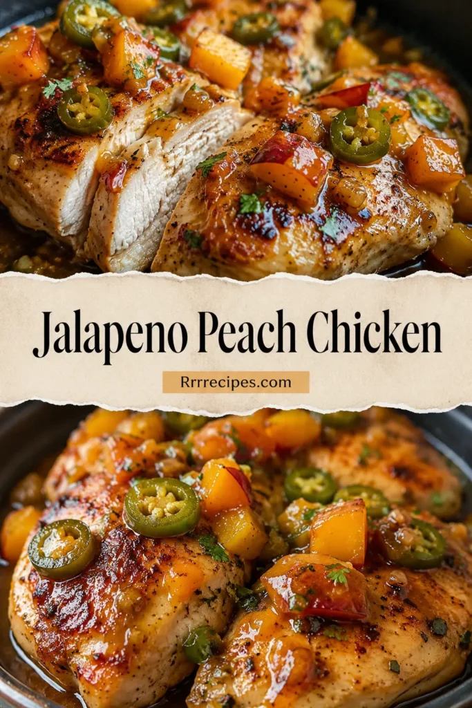 Jalapeno Peach Chicken