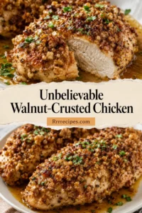 Unbelievable Walnut-Crusted Chicken