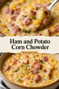 Ham and Potato Corn Chowder
