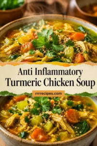 Anti Inflammatory Turmeric Chicken Soup