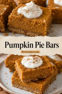Pumpkin Pie Bars