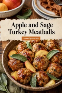 Apple and Sage Turkey Meatballs – Perfect for Fall