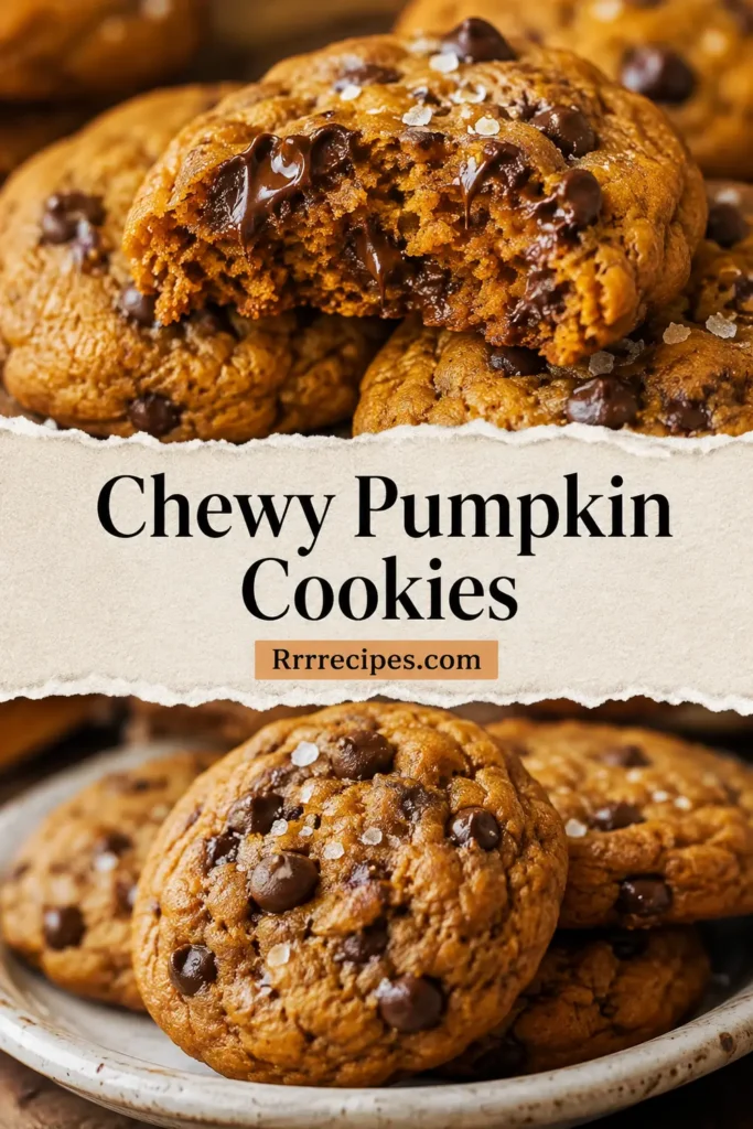 Chewy Pumpkin Cookies
