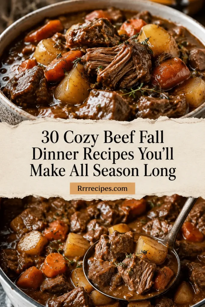 30 Cozy Beef Fall Dinner Recipes You’ll Make All Season Long