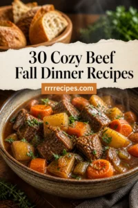 30 Cozy Beef Fall Dinner Recipes You’ll Make All Season Long