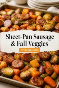 Sheet-Pan Sausage and Fall Veggies Recipe – Sheet Pan Dinner Recipe