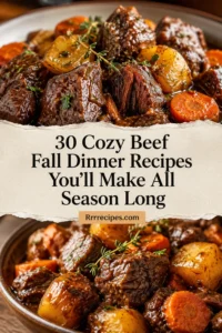 30 Cozy Beef Fall Dinner Recipes You’ll Make All Season Long