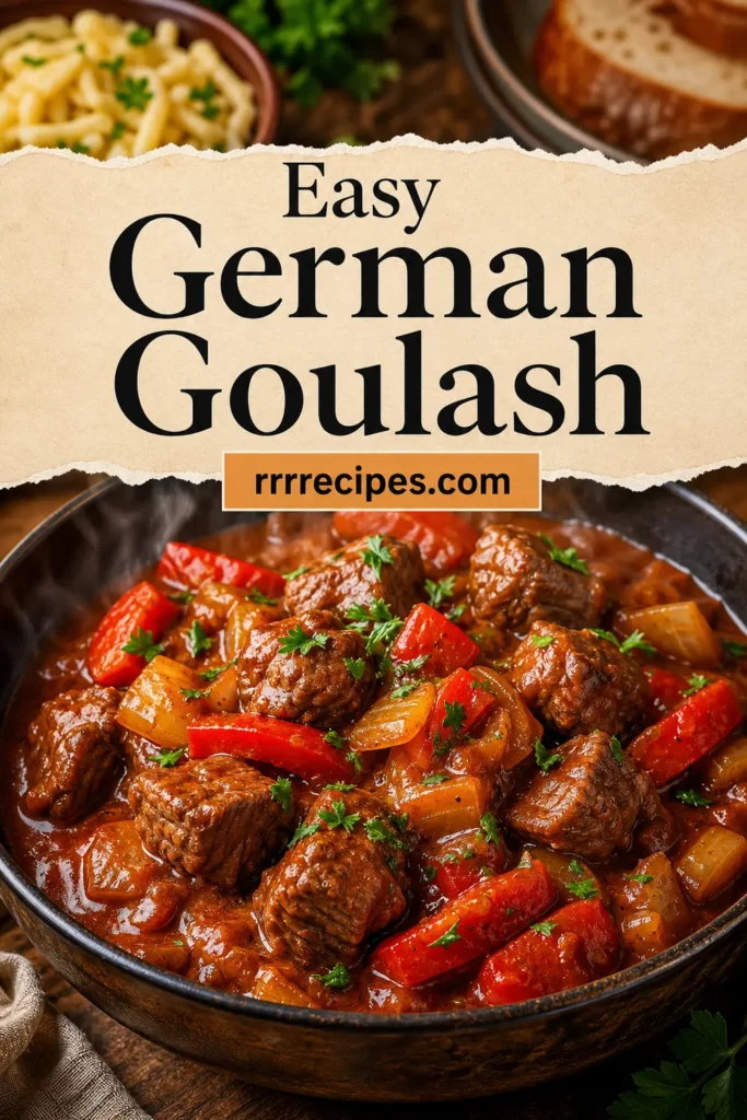 Easy German Goulash