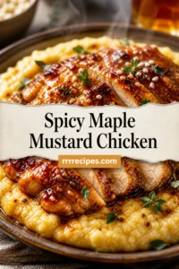 Spicy Maple Mustard Chicken with Creamy Polenta - The Original Dish