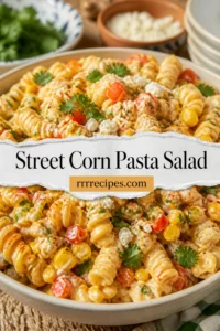 Street Corn Pasta Salad Recipe: Mexican-inspired Printable (PDF) - Etsy