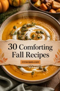 30 Comforting Fall Recipes And Dinner Ideas Your Family Will Love!