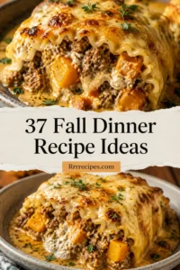 37 Fall Dinner Recipe Ideas