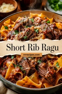 Dutch Oven Short Rib Ragu with Pappardelle