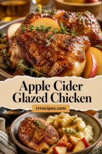 Apple Cider Glazed Chicken