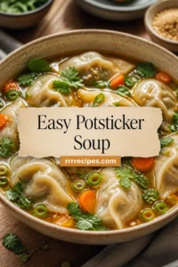 Easy Potsticker Soup Recipe