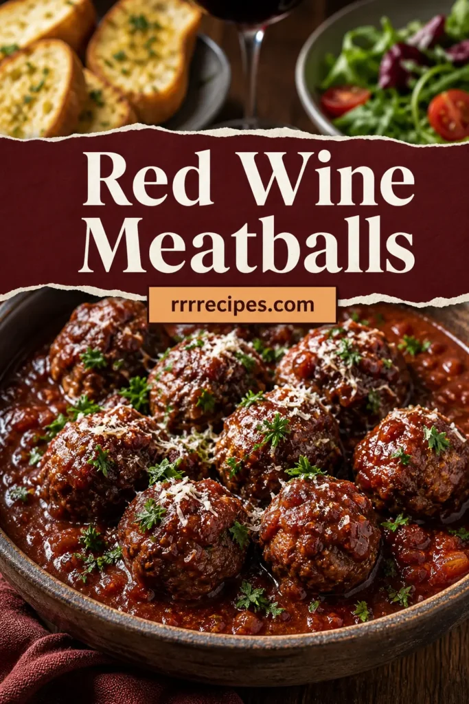 Are These Red Wine Meatballs Your Best Dinner Yet
