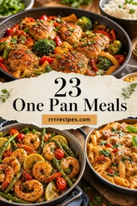 23 One Pan Meals