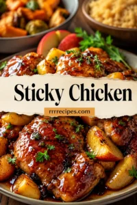 Sticky Apple Cider Chicken