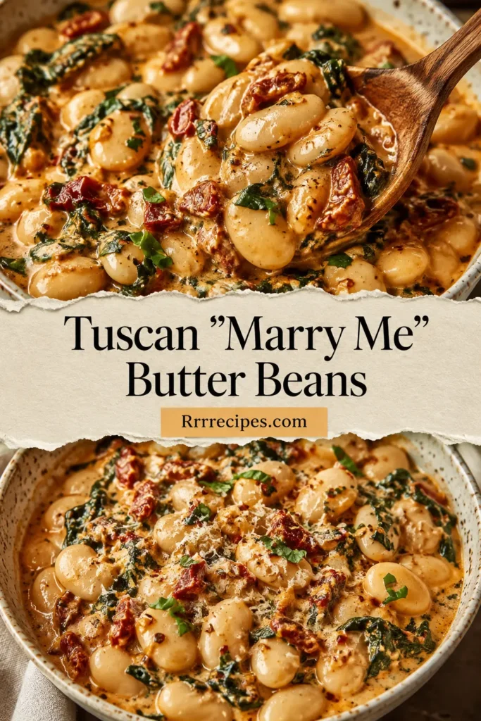 Tuscan "Marry Me" Butter Beans