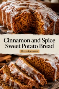 Cinnamon and Spice Sweet Potato Bread