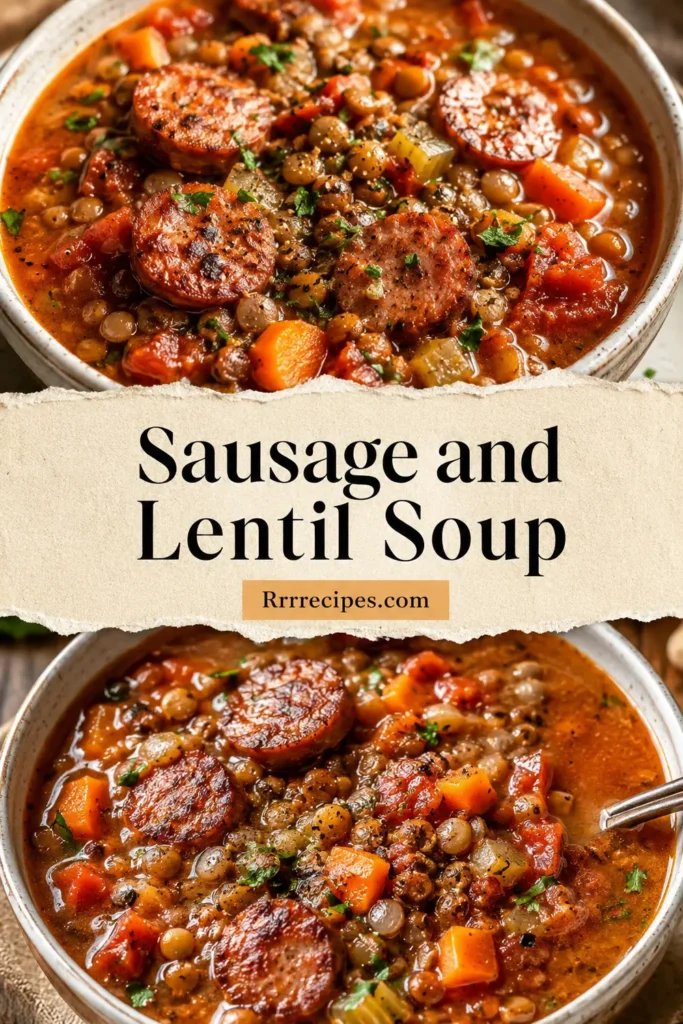 Sausage and Lentil Soup
