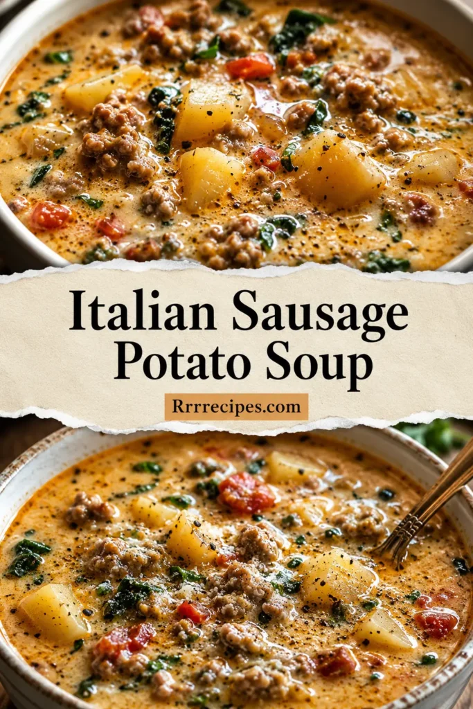 Italian Sausage Potato Soup