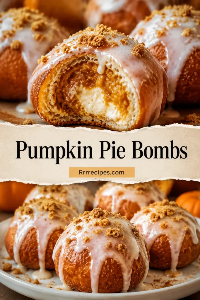 Pumpkin Pie Bombs